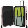 Samsonite RESTACKD SPINNER 55/20 EXP -rozšíriteľný príručný 39-45 l kufor s organizérom a nálepkami na personalizáciu 150702 - Rose- stackd 150702