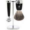 Mühle Rytmo Set 3 Black Pure Badger