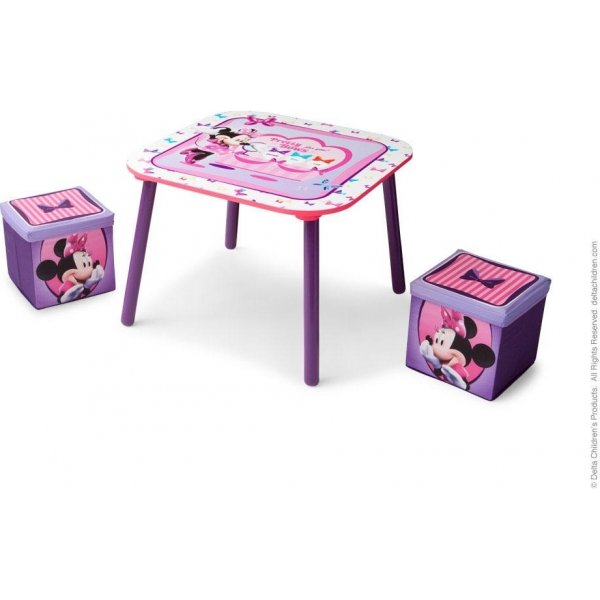 Disney Detský stôl so stoličkami Minnie od 67 € - Heureka.sk