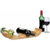 Stojan na víno bambusový, 6 fliaš, rd0244