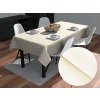 Biante Teflónový obdĺžnikový obrus TF-037 Smotanový bez vzoru 80x120 cm