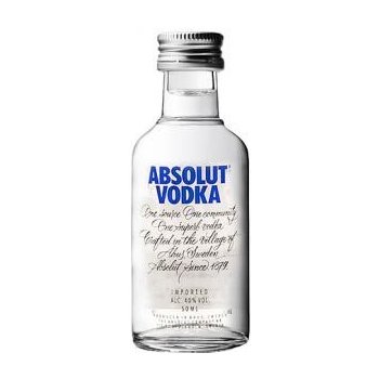 Absolut 40% 0,05 l (čistá fľaša)