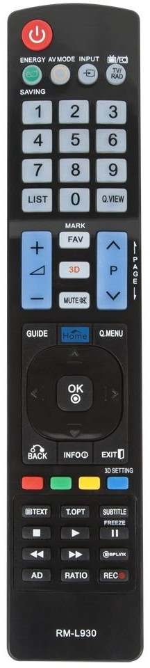 Diaľkový ovládač Emerx LG RM-L930