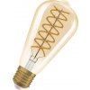 Dekoratívna LED žiarovka ST64 Edison E27 8,8W = 60W 806lm 2400K Warm 300° Dimmable Vintage 1906 Osram