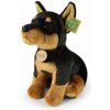 Plyšový pes doberman 30 cm ECO-FRIENDLY