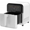 BEZTUKOVÁ FRITÉZA 6 L AIR FRYER 1600 W, KOVOVÉ VNÚTRO, DISPLEJ