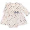 Dojčenské šatôčky-body s dlhým rukávom Nicol Sara