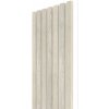VZORKA - WALL CONCEPT akustický panel Moonlight, biely filc + MDF, 240x135x21 mm