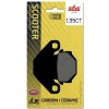 Brzdové doštičky SBS 135CT Scooter Carbon