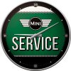 Donga Nástenné hodiny - Mini Cooper Service