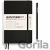 LEUCHTTURM1917 Softcover paperback B6+ Black bodkovaný