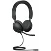 Jabra Evolve2 40 SE/ Stereo/ USB-C/ Drôt/ MS/ Čierna 24189-999-899