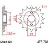 JT Sprockets JTF 736-14