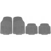 Heyner - Germany 181-0401 Gumové rohože grey,sada 4 ks, 731120