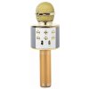 Verk 01377 Karaoke Bluetooth mikrofón 1800mAh zlatá