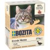 BZT BOZITA Fresh Menu Duck in gravy - mokré krmivo pre mačky - 370g