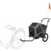 Trixie Vozík za bicykel, S 64 x 92 x 80/130 cm, šedá/šalvia