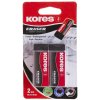KORES KE20 60 × 21 × 10 mm, čierna – balenie 2 ks