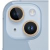 AppleKing tvrdené sklo s trblietavými rámčekmi na ochranu šošoviek fotoaparátu pre iPhone 14 / 14 Plus - zlaté - možnosť vrátiť tovar ZADARMO do 30tich dní