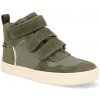 Detská členková obuv Barefoot Bundgaard - Nero Army zelené