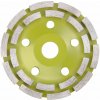 Kotúč brúsny diamantový dvojradový, 125mm, pozdĺžne lamely, EXTOL CRAFT