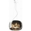 Závesné svietidlo 5x G9 dymová chrómová Zuma Line Crystal P0076-05L-F4FZ
