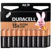 Alkalická batéria Duracell AA (R6) 18 ks