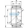 INA GE 70-DO-2RS (GE 70 ES-2RS) kĺbové ložisko oceľ/oceľ
