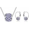 Austrian Crystal SW set Gulička - dark purple