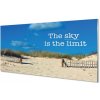 Obraz na skle Beach neba string 100x50 cm