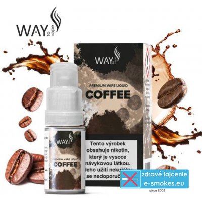 WAY to Vape e-liquid COFFEE 10ml-18mg