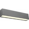 Redo | Redo 90394 - LED Vonkajšie nástenné svietidlo OMNIA LED/12W/230V 3000K IP54 šedá | UN0617