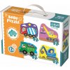 TREFL Baby puzzle Vozidla na stavbě 4v1 (3,4,5,6 dílků)
