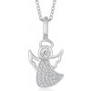 SOFIA strieborný prívesok anjel AEAP9293Z/R