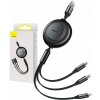 Baseus CAMJ010001 Bright Mirror 3v1 MicroUSB/USBC/Lightning 3,5 A, 1.1m