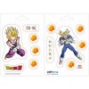 Abysse Corp Dragon Ball Z Gohan & Trunks Nálepky 2-Pack (16 x 11cm)