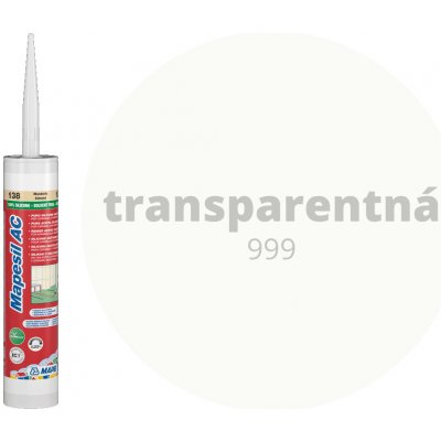 MAPEI Mapesil AC 999 silikon 310g transparentný