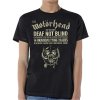 Motorhead - Deaf Not Blind (Black) (tričko) XX-Large