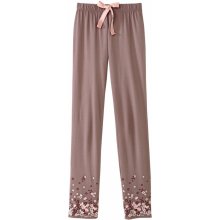 Blancheporte dámské nohavice v dolnej časti hnědosivá