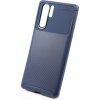 Bomba Mäkký obal carbon look pre Huawei - modrý Model Huawei: P30 Pro
