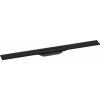 Hansgrohe RainDrain Flex Sprchový žľab 90 cm, na stenu, matná čierna 56052670