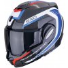 Moto přilba SCORPION EXO-TECH EVO CARBON COSY černo/modro/červená - Velikost XS