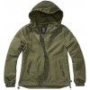 Brandit Dámska letná vetrovka frontzip olive - 3XL