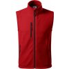 Malfini Exit Uni fleece vesta 525 červená XXXL