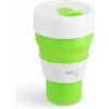 Skládací silikonový hrnek NILS Camp NC4103 600ml světle zelený