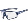 ROCKBROS Cyklistické okuliare + Fotochromatické slnečné okuliare s puzdrom, tmavomodré