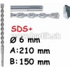 MAKITA Vrták SDS+ 6x210 V Plus