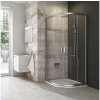 | Ravak 3B270U00Z1 - Sprchový kút štvordielny štvrťkruhový BLIX 90x90cm matný chróm | 3B270U00Z1