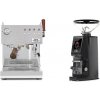 Ascaso Steel DUO PID PLUS, Inox&Wood + Eureka Atom W 65 Casa, black