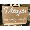Uvítacia tabuľa 3 - Stojan na tabuľu 8504